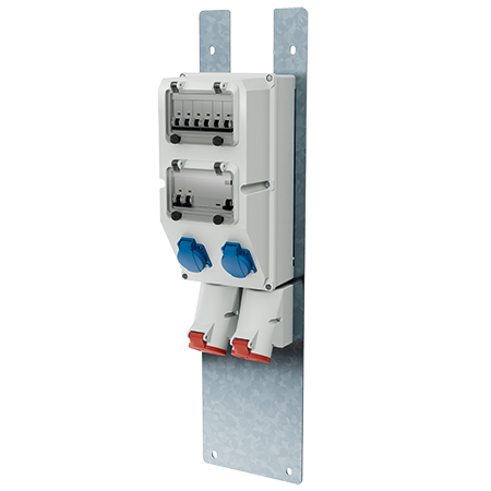 MENNEKES Mounting plate for power post 6303909