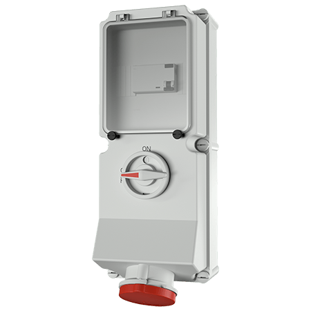 MENNEKES Wall mounted receptacle DUO 7228