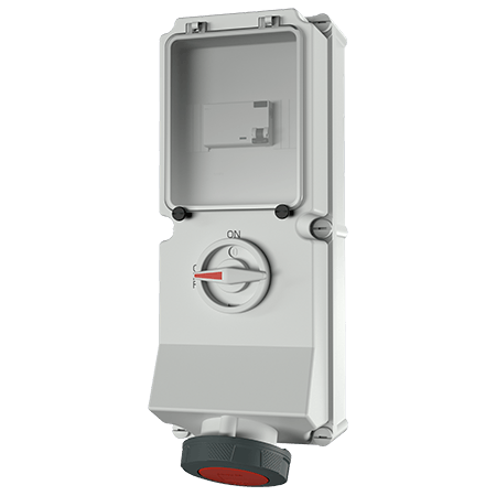 MENNEKES Wall mounted receptacle DUO 7251