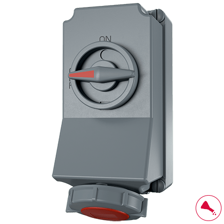 MENNEKES Wall mounted receptacle 7287