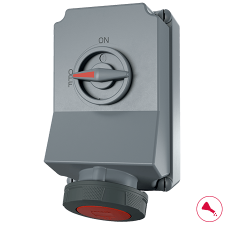 MENNEKES Wall mounted receptacle 7289