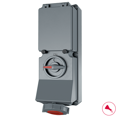 MENNEKES Wall mounted receptacle 7291