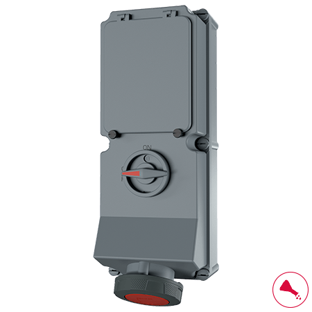 MENNEKES Wall mounted receptacle 7296