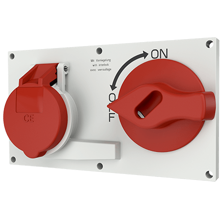 MENNEKES Panel mounted receptacle 7507