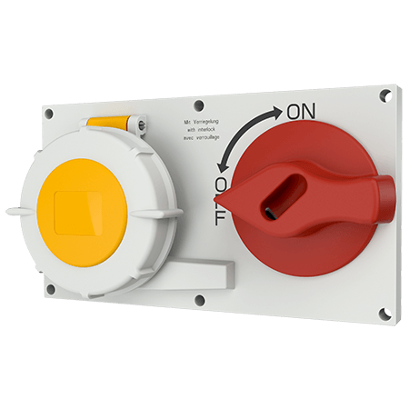 MENNEKES Panel mounted receptacle 7520