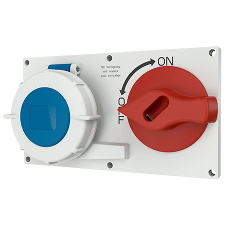 MENNEKES Panel mounted receptacle 7531