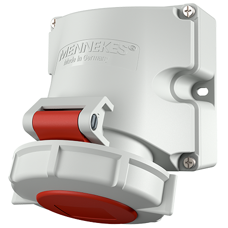 MENNEKES Wall mounted receptacle with TwinCONTACT 9106