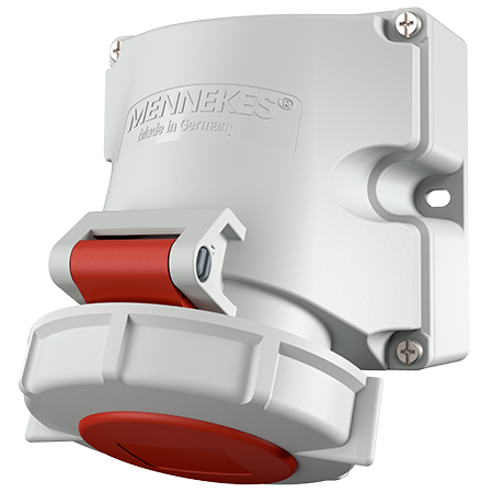 MENNEKES Wall mounted receptacle with TwinCONTACT 9122