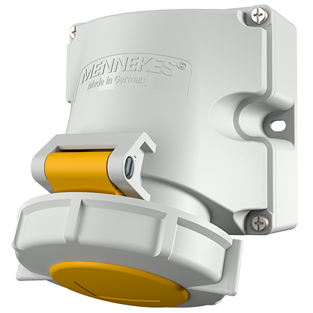 MENNEKES Wall mounted receptacle with TwinCONTACT 9140