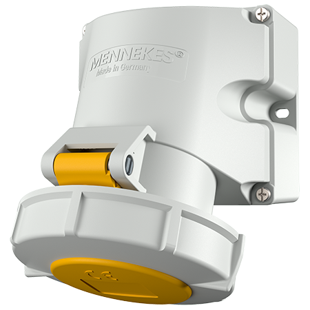 MENNEKES Wall mounted receptacle with TwinCONTACT 9150