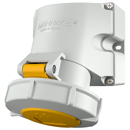 MENNEKES Wall mounted receptacle with TwinCONTACT 9170