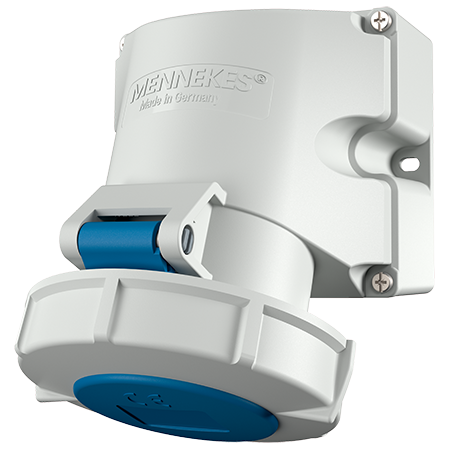 MENNEKES Wall mounted receptacle with TwinCONTACT 9171