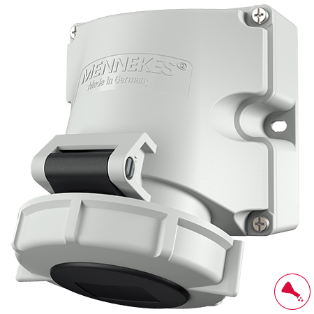 MENNEKES Wall mounted receptacle 9323