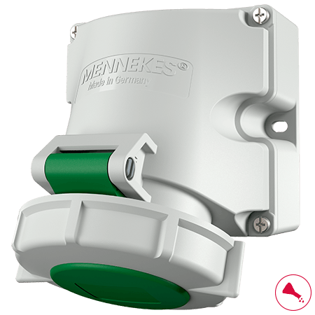 MENNEKES Wall mounted receptacle 9324